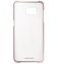 Husa Protective Cover Clear Samsung Galaxy S7 Edge, Pink